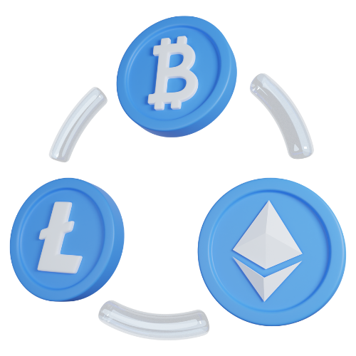 Exchange Bitcoin to Ethereum or Litecoin