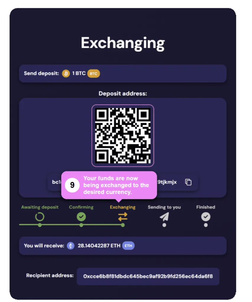 How to exchange crypto