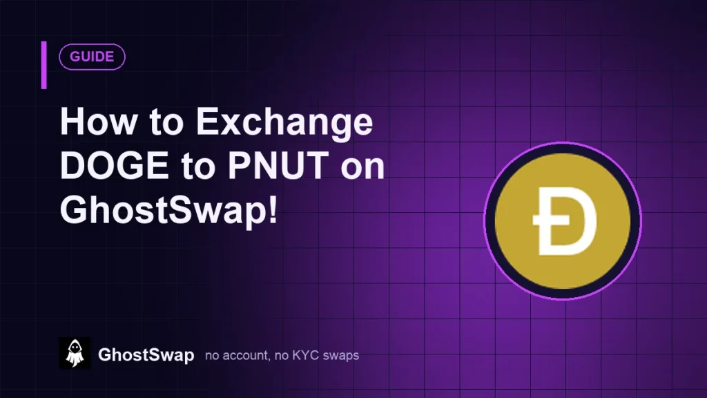 Come scambiare DOGE con PNUT su GhostSwap! (Guida a GhostSwap)