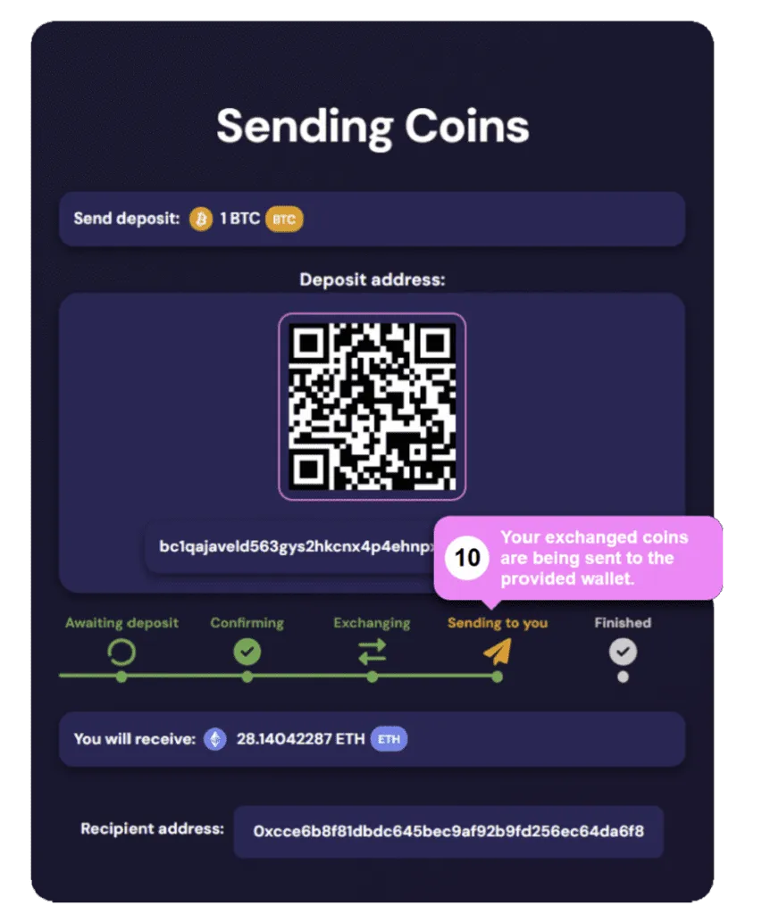 How to exchange crypto