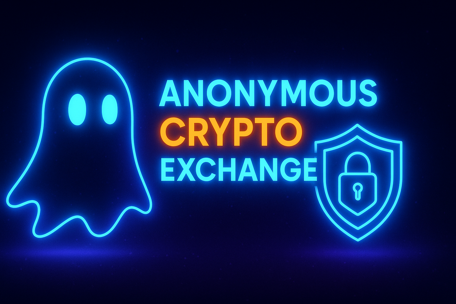 Trader performing anonymous crypto swap on GhostSwap dark-mode interface