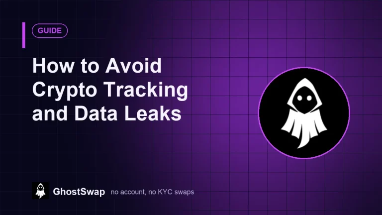 How to Avoid Crypto Tracking and Data Leaks