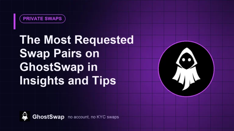 Los pares de swap más solicitados en GhostSwap en 2026: información y consejos