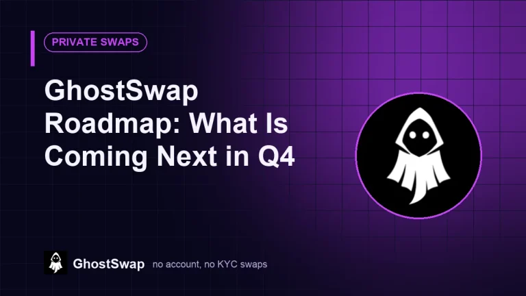 Roadmap di GhostSwap: cosa ci aspetta nel quarto trimestre del 2026