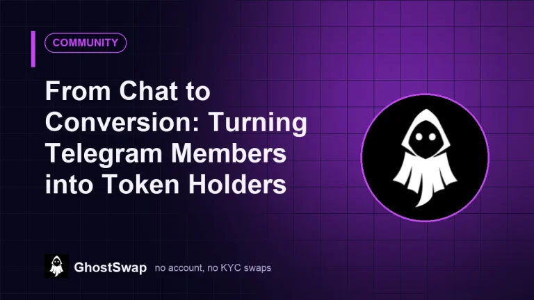 Dalla chat alla conversione: trasformare i membri di Telegram in detentori di token
