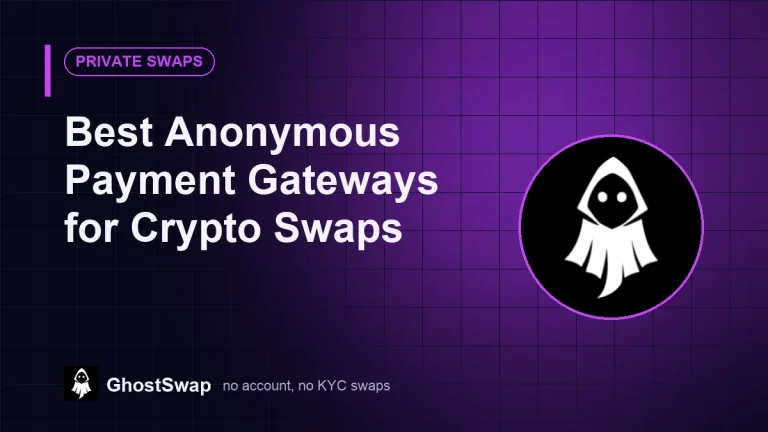 Best Anonymous Payment Gateways for Crypto Swaps