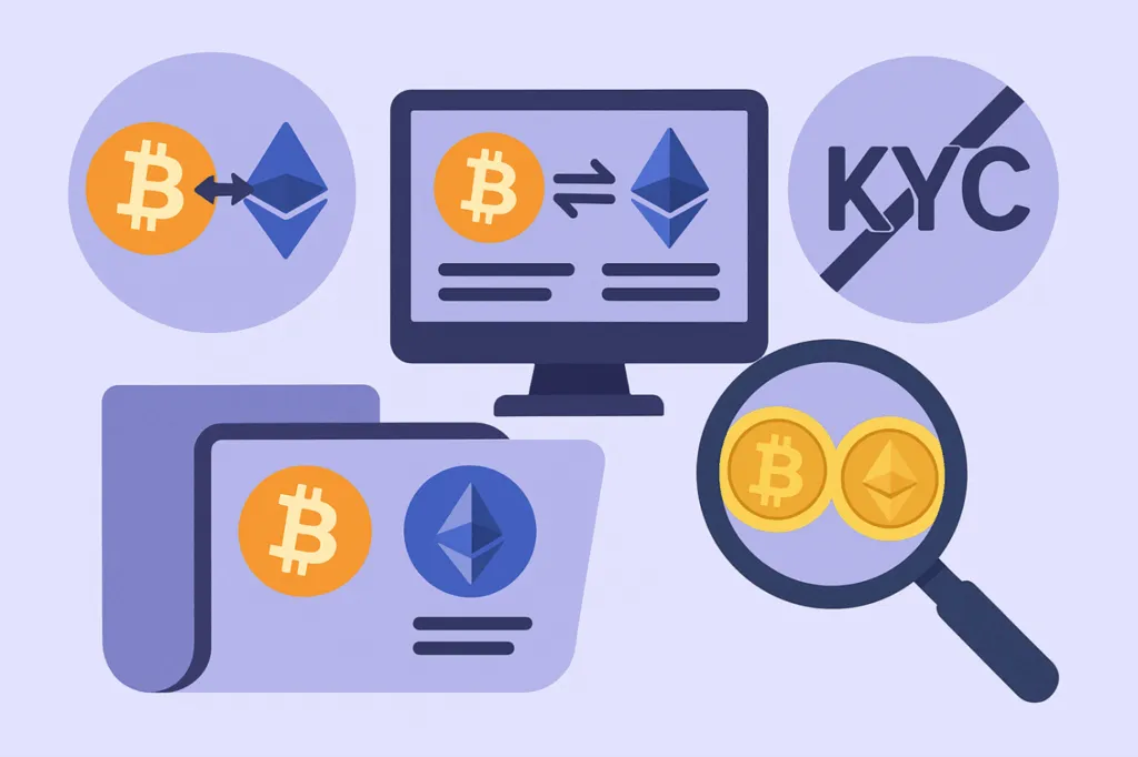 wisselkoersen voor cryptovaluta