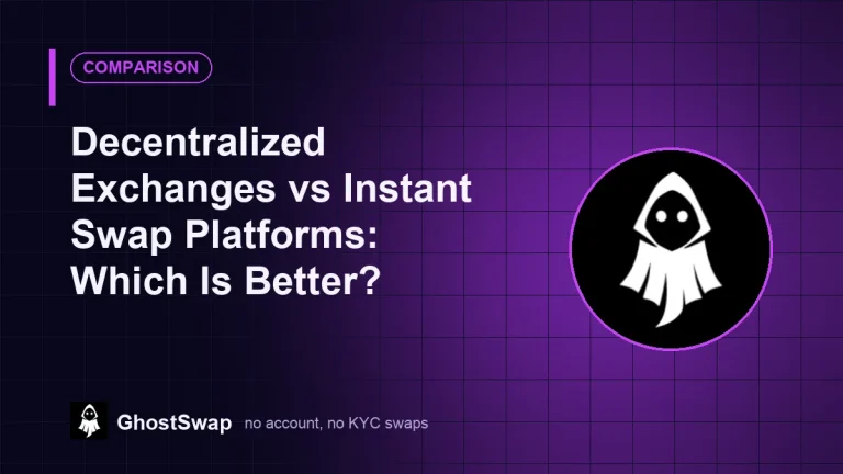 Decentralized Exchanges vs Instant Swap Platforms: Which Is Better?