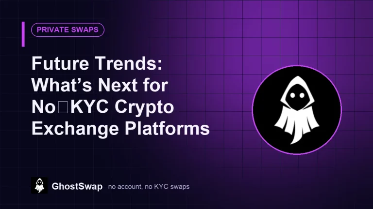 Future Trends: What’s Next for No‑KYC Crypto Exchange Platforms