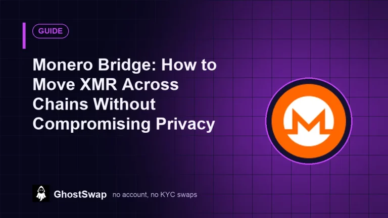 Monero Bridge: How to Move XMR Across Chains Without Compromising Privacy