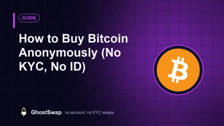 How to Buy Bitcoin Anonymously (No KYC, No ID)