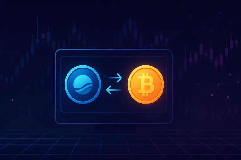 Intercambio de SOL a BTC: Guía segura, rápida y sin custodia