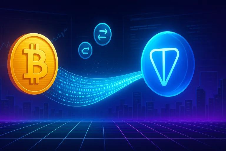 BTC naar TON-wissel: een veilige en snelle handleiding voor het omwisselen van Bitcoin naar Toncoin.