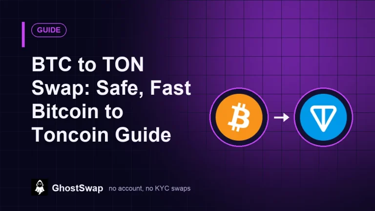 Intercambio de BTC a TON: Guía rápida y segura para convertir Bitcoin a Toncoin