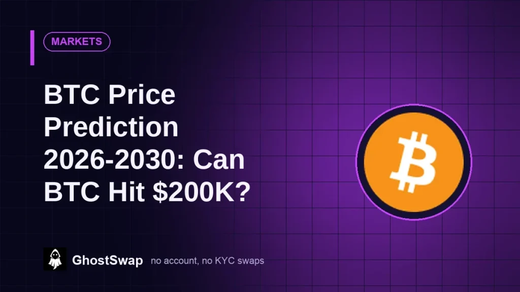 Bitcoin-Preisprognose 2026–2030: Kann Bitcoin die 200-Dollar-Marke erreichen?