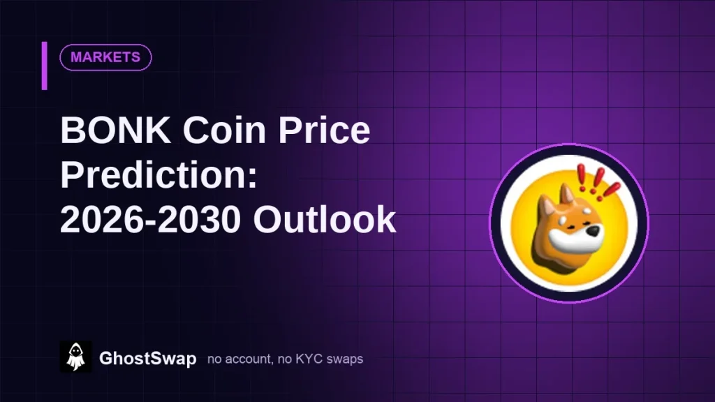 BONK Coin Price Prediction: 2026-2030 Outlook