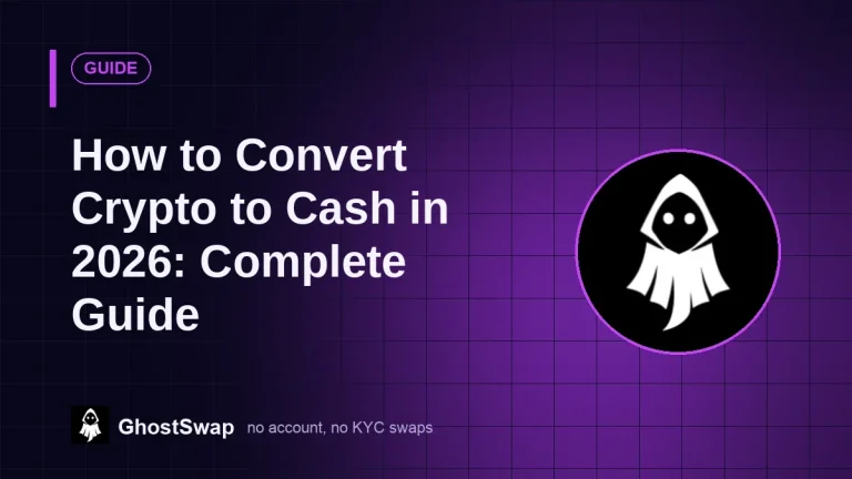 Como converter criptomoedas em dinheiro em 2026: Guia completo
