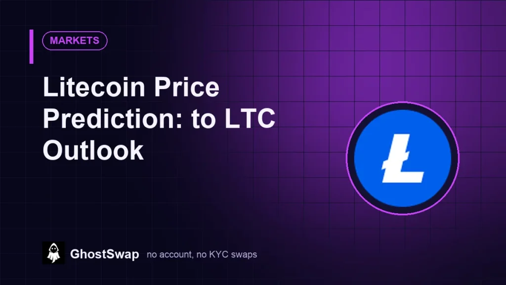 Prédiction du prix du Litecoin&nbsp;: perspectives pour LTC (guide GhostSwap)