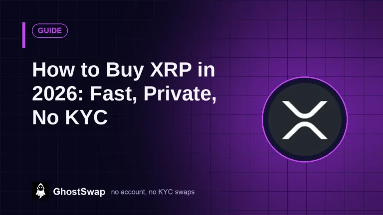 Como comprar XRP em 2026: Rápido, Privado e Sem KYC
