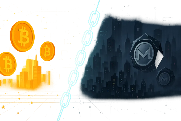 Monero vs. Bitcoin: Privacidad, casos de uso y perspectivas para 2026.