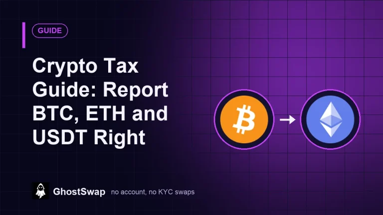 Crypto Tax Guide 2026: Report BTC, ETH and USDT Right