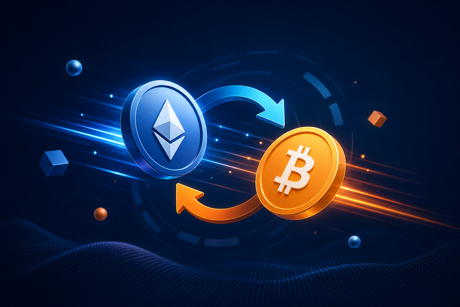 Le moyen le plus rapide d'échanger des cryptomonnaies en 2026&nbsp;: sans compte, sans vérification d'identité.