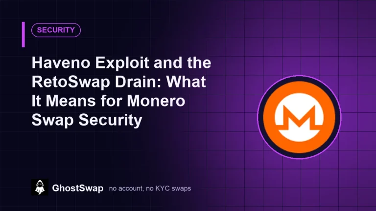 L'exploit di Haveno e il drenaggio di RetoSwap: cosa significa per la sicurezza degli swap di Monero