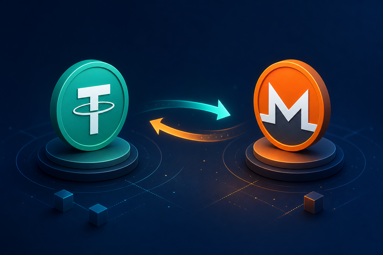 How to Swap USDT to Monero — No KYC, No Account