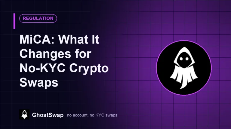 MiCA 2026: Что изменится для криптообменов без KYC?