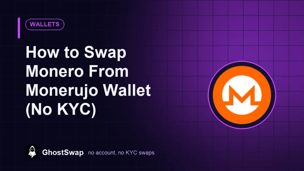 How to Swap Monero From Monerujo Wallet (No KYC) (GhostSwap guide)
