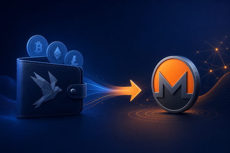 Swap to Monero from Sparrow Wallet (No KYC, No Account) - GhostSwap