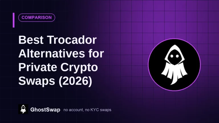 Best Trocador Alternatives for Private Crypto Swaps (2026)