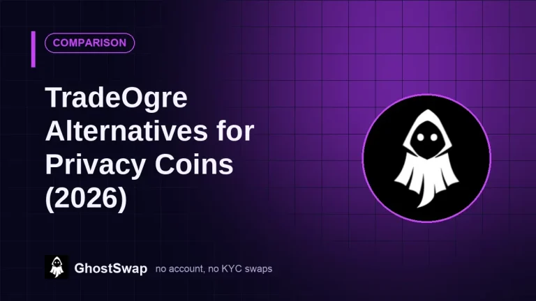 Alternative a TradeOgre per le criptovalute incentrate sulla privacy (2026)