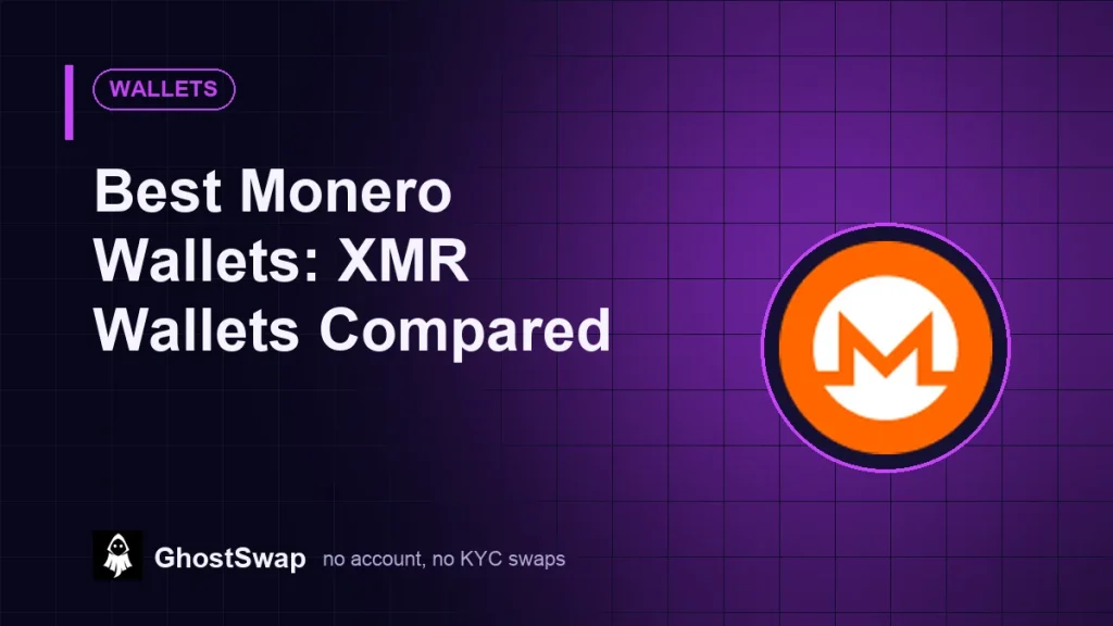 Beste Monero-wallets: XMR-wallets vergeleken (GhostSwap-handleiding)